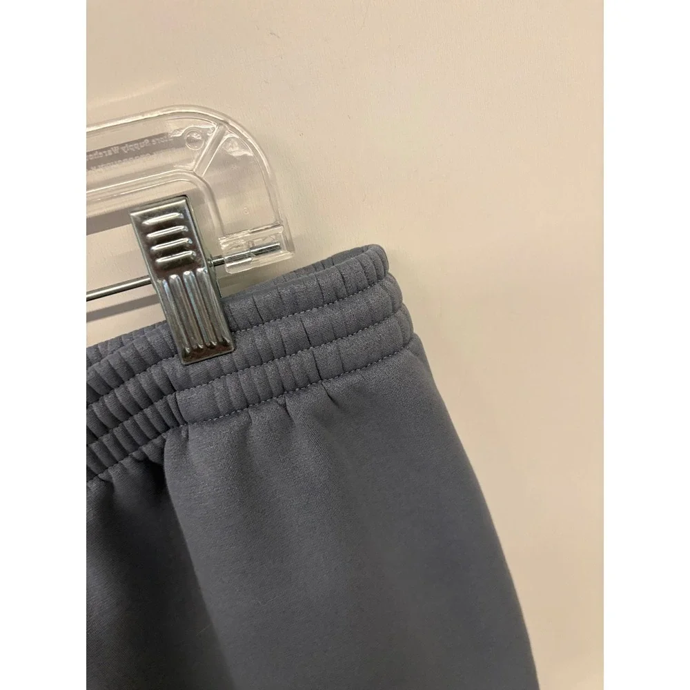 Sporty Gorpcore Sweatpants Fleece Joggers Under Armour Men LG Bluish Gray